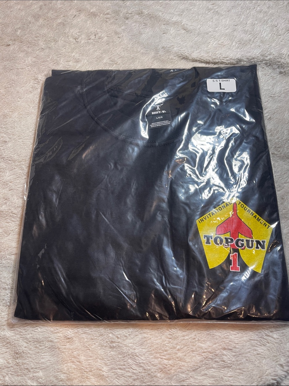 Top gun invitational tournament T-shirt, size large or xtra large